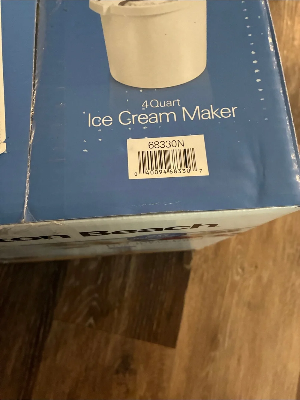 Hamilton Beach White 4-Quart Ice Cream Maker